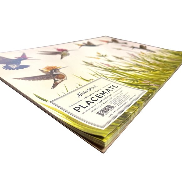 Hester and Cook Hummingbirds Paper Placemats Vicki Sawyer 24 Sheets - Picture 3 of 5
